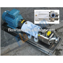 Sanitary twin screw pump liquid syrup pump